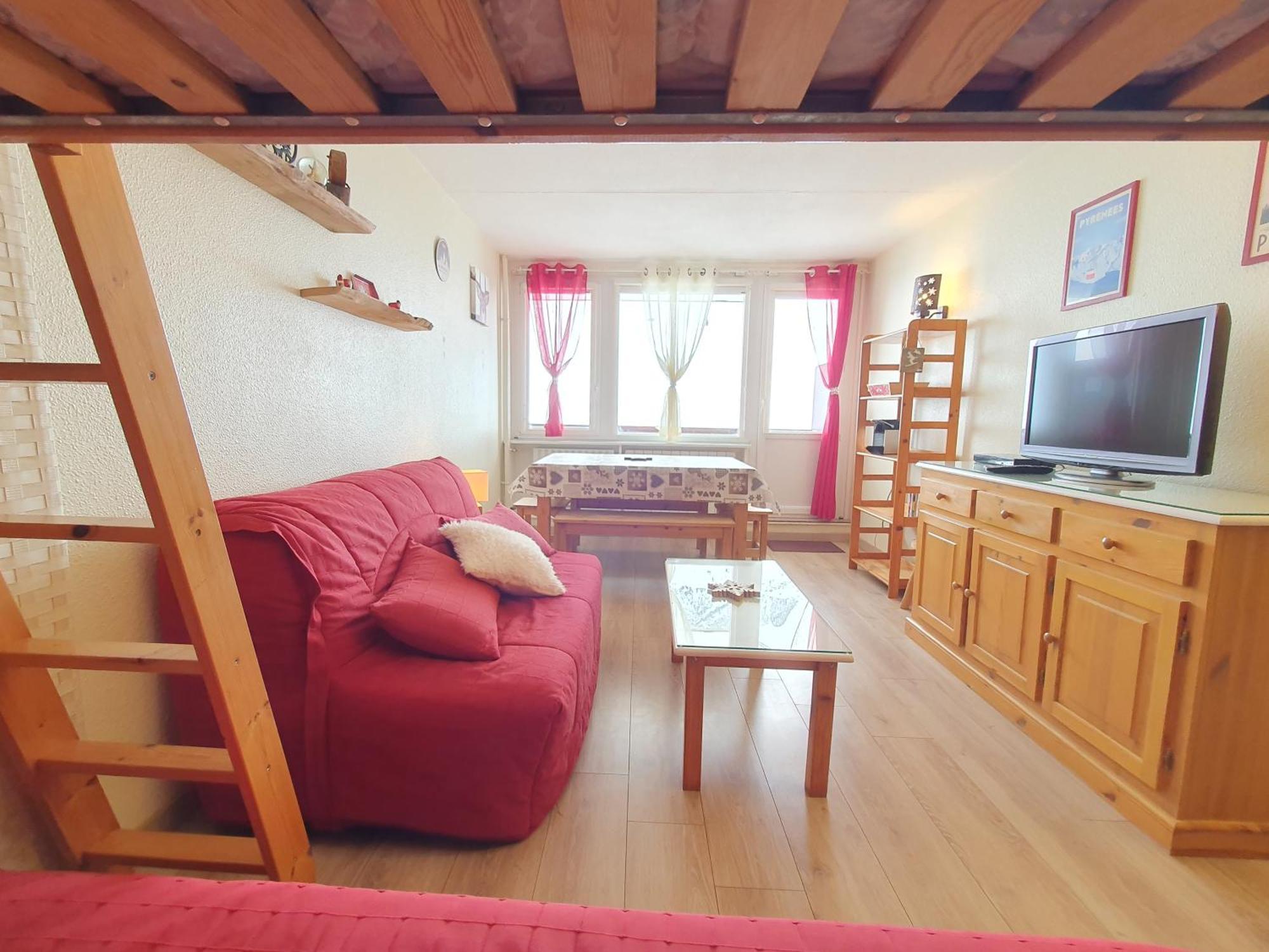 La Mongie, Studio pieds des pistes, parking intérieur privé Exterior foto