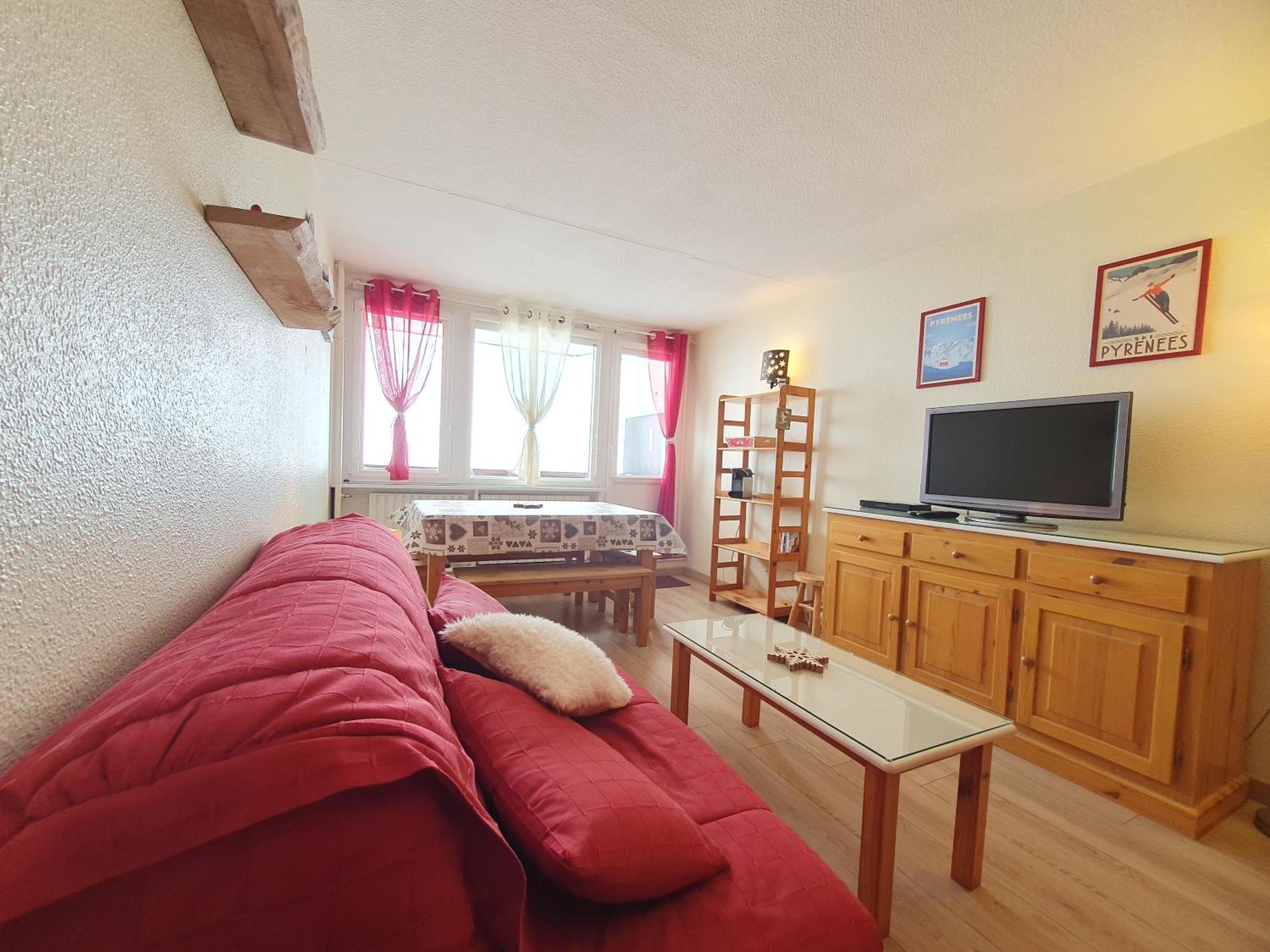 La Mongie, Studio pieds des pistes, parking intérieur privé Exterior foto