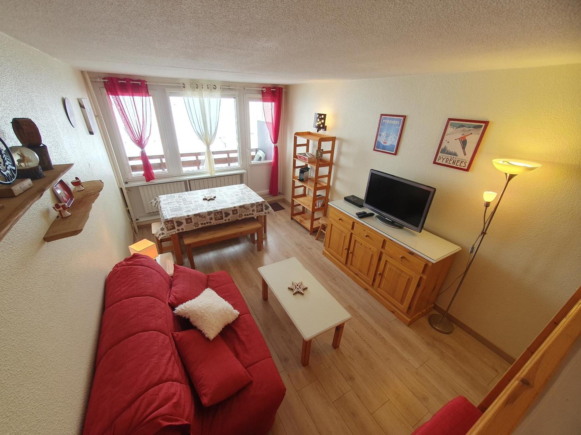 La Mongie, Studio pieds des pistes, parking intérieur privé Exterior foto